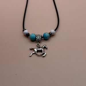 5 items for $20 - 10 inch beaded horse necklace